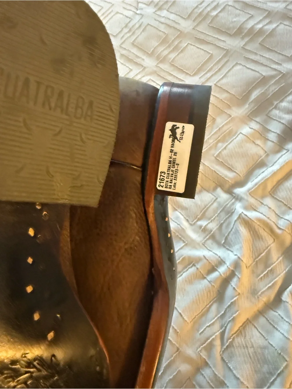 Women's Brown Embroidered Western Boots
